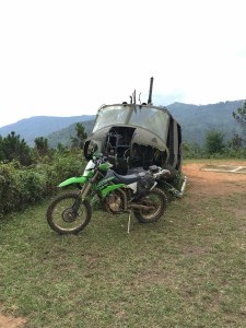chopper down  - off-road motorcycle Enduro Tours Chiang Mai Thailand