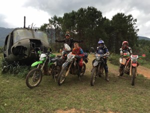 chopper down - off-road motorcycle Enduro Tours Chiang Mai Thailand