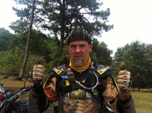 thumbs up  - off-road motorcycle Enduro Tours Chiang Mai Thailand